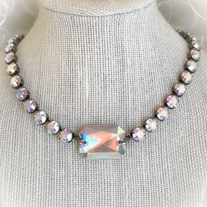 Elegant Crystal Necklace‎ Bridal Necklace